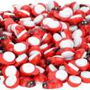 300Pcs Mini Wooden , Self-Adhesive for Craft Scrapbooking Fairy Garden Dollhouse Home Decor