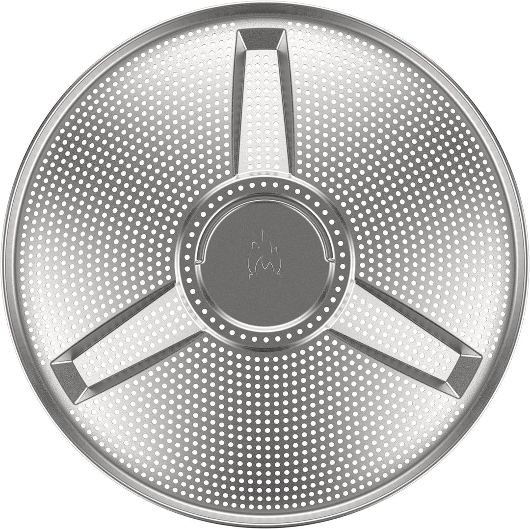 Solo Stove Bonfire Pellet Adapter | Accessory for Outdoor Fire Pit Bonfire, Extension for Burning Pellets, Safe Burning, Stainless Steel, Diameter: 17.3 in