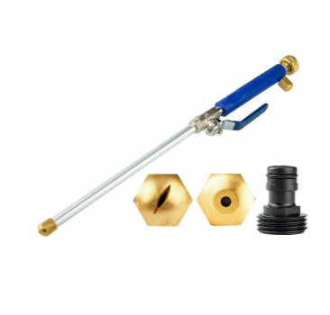 Hydro Jet High Pressure Power Washer Water Spray Gun Nozzle Wand-Attachment