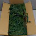 Hananona 9 Ft 2 Pcs Artificial Norfolk Pine Garlands, Realistic Pine Garland, Green Artificial Greenery Garland for Table, Mantle, Wall, Indoor, Outdoor Winter Christmas Decorations 