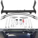 BX1139 Tow Bar Base Plate Tow Bar Bracket for 2018-2024 Jeep Wrangler JL JLU All Models with Standard Bumper Replace# BX1139