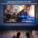 Android 13.0 TV Stick HD, Ultra-Portable Smart TV Stick 2GB RAM 16GB ROM, Supports 2.4G/5G WiFi Bluetooth 5.0 USB HDR10 with Voice Remote Control for Home Theaters and Smart TV Upgrades