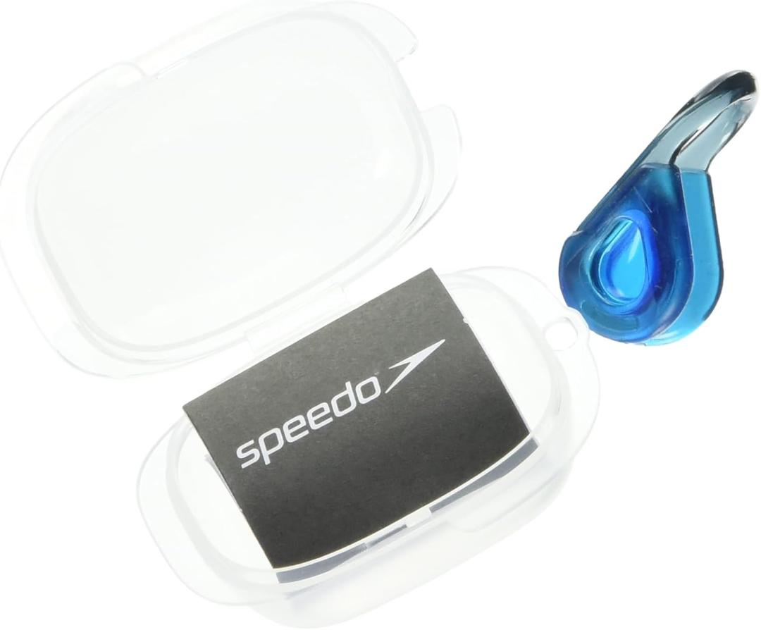 Speedo Unisex Swim Nose Clip Liquid Comfort (One Size, Biofuse Charcoal/Pool) Speedo Unisex Swim Nose Clip Liquid Comfort (One Size, Biofuse Charcoal/Pool)