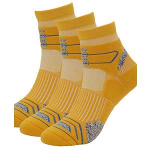 ASTRALUX Running Socks 3 Pairs Cushioned Anti-Blister Athletic Basketball Hicking Socks
