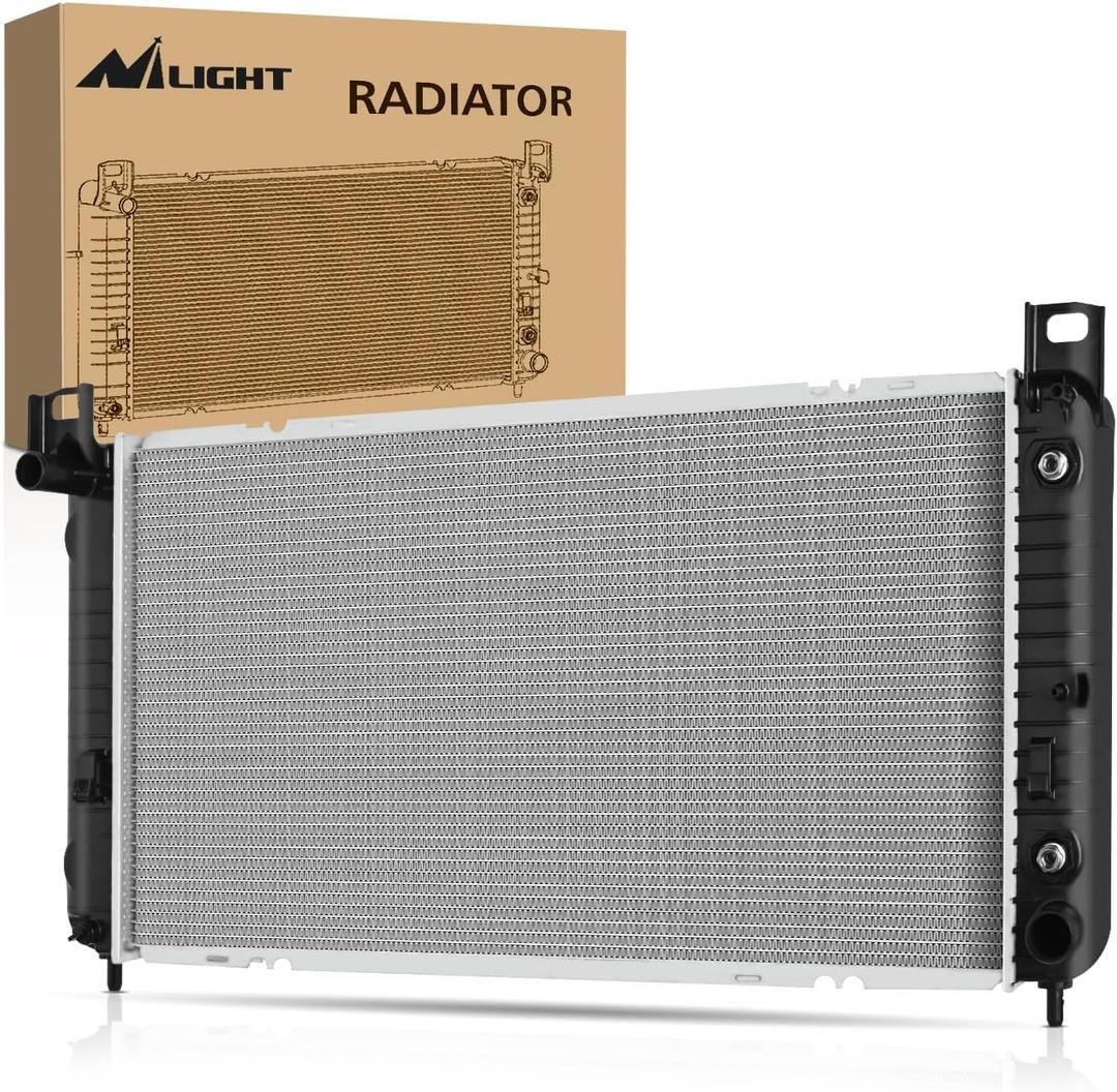 Nilight Radiator for Chevrolet Silverado 2007 2008 2009 2010 2011 2012 2013,Avalanche 1500 2002 2003 2004 2005 2006, Tahoe 2000-2014,Sierra 2001-2011,Suburban 2000-2014,without Engine Oil Cooler