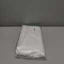 Smiry Disposable Table Cloth - 6 Pack, 54 x 108 Inch Waterproof Rectangle Tablecloths for Parties, Decorative Plastic Table Cover, Leakproof & Sturdy, White