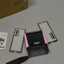 Trodat Printy 4913 Self-Inking Do It Yourself (DIY) 5 Line Personalized Custom Message Stamp with Black Ink (Pink)