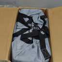 Air Mattress Queen with Built-in Pump, Blow Up Mattress with Soft Flocked Top, Leakproof Inflatable Mattress, Foldable Waterproof Air Bed for Home, Guests, Camping, with Storage Bag (Deep Blue)