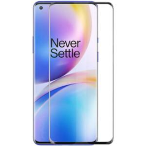 for OnePlus 8 Screen Protector Tempered Glass, 3D Curved Full Coverage Scratch Resistant Clear Screen Protector for Oneplus 8 1+8 Phone (2pcs)