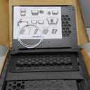 AMS Storage Holder, Can Accommodate 2 AMS/AMS 2 pro, Expandable Honeycomb Design, Space Saving, Compatible with Bambu Lab P1P/P1S/X1C/X1E 3D Printers (Black)