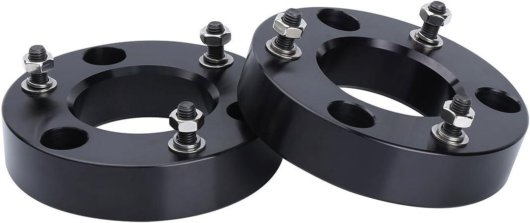 Dynofit F150 2inch Lift Kits, Front Chassis Leveling Kit for 2004+ Ford F-150 2WD 4WD, 2003-2018 Expedition, 2" Suspension Level Kit for Shock Absorbers, 2 Pcs Forged Strut Spacers