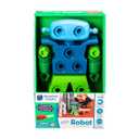 Educational Insights Design & Drill Sparklebot Robot Toy, 23-Piece Set, Kids Drill Sets, STEM Toys, Gift for Kids Ages 3+ (Pink/Purple)