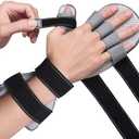 Stroke Hand Brace Splint for Straightening Fingers with 5 Fingers Resting Support,Prevent Fingers Curling, Dupuytren's Contractures, Hand Spasms, Fit Right & Left, Men & Women - M