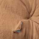 Japanese Floor Futon Mattress Twin Size 39"x 80", Foldable Bed Mattress, Portable Tatami Mat Sleeping Pad, Folding Futon Cushion, Roll Up Floor Lounger for Guest Room Dormitory (Brown)