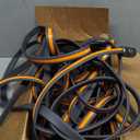 Giraffe Tools Garden Hose 75FT, 5/8" Lightweight Lay Flat Water Hose, Custom Length, Flexible, Leakproof Hybrid Hose Pipe with Male to Female Fitting