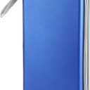 CD Case, DVD Case Holder 96 Capacity Hard Plastic CD DVD Disc Cases Storage Binder Wallet for Car Home Office Travel (Blue)