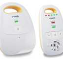 VTech Upgraded Audio Baby Monitor with Rechargeable Battery, Long Range, and Crystal-Clear Sound