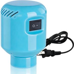 HOTBAG Electric Air Pump for Vacuum Storage Bags, Portable Travel Vacuum Pump Compressing Clothing Vacuum Seal Pump for Various Vacuum Seal Bags Blue(Storage Bag Not Included)