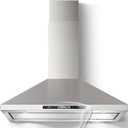 Island Range Hood 36 inch 700 CFM Ceiling Mount Kitchen Hood Vent with Gesture Sensing &Touch Control,Ducted/Ductless Convertible,3 Speeds Fan,4 LED Lights,Stainless Steel,Aluminum Filters