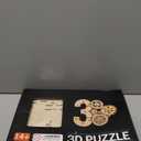 3D Puzzle Wooden Marble Run for Adults DIY Model Kit Assembly Wood Crafts Mechanical Puzzle for Teen Age 14+ Years Old