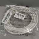 G-PLUG 15FT RG6 Coaxial Cable Connectors Set - High-Speed Internet, Broadband and Digital TV Aerial, Satellite Sky Cable Extension- Weather-Sealed Double Rubber O-Ring and Compression Connectors White