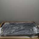 Baby Bassinet, Bedside Bassinet for Baby, 3 in 1 Bassinet Bedside Sleeper with Wheels, Mosquito Net, Adjustable Easy Folding Portable Bed for Infant Newborn (Dark Grey)