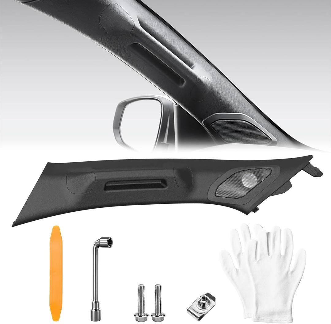 Driver Side A-Pillar Grab Handle Accessories for 4th Gen Tacoma 2024-2026, OEM-Style Texture & Color Match, Quick-Install, Extra Support for Getting in and Out, Daily Driving & Off-Road Use