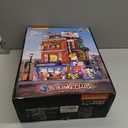 Lumibricks Street Fusion Boxing Club Lighting Building Bricks Set - City Town Modular Playset Collection Display kit with Minifigures 3036 Pcs for Adults & Teens & Life Enthusiasts