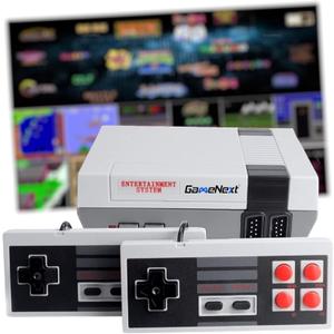 Retro Game Console, AV Classic Mini Video Game Consoles Built-in with 620 Games Dual Players Mode Console with 2 Controllers Handheld Games for Kids & Adults