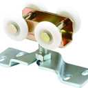 Prime-Line N 7410 Pocket Door Roller Assembly, 1 In. (outside Diameter), Convex, Plastic Tires, Steel Bracket (Single Pack)
