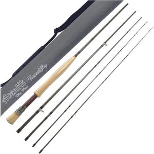 Aventik TroutFly Fly Fishing Rod with Extra Tip,8'6"/9'/9'6"/10', LW4-9,4-Piece Fast Action Carbon Fiber Rod, Japan Toray 46T High Modulus Trout Rod with Cordura Tube