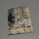 Artoid Mode Watercolor Green and Black Buffalo Plaid Christmas Trees Merry Xmas Table Runner, Seasonal Winter Holiday Kitchen Dining Table Decoration for Indoor Outdoor Home Party Decor 13 x 48 Inch