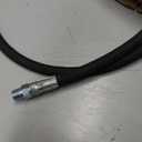 Pro Hydraulic Hose - 1/4" x 78" Air Hose, 3/8" NPT Fitting, 10000 PSI
