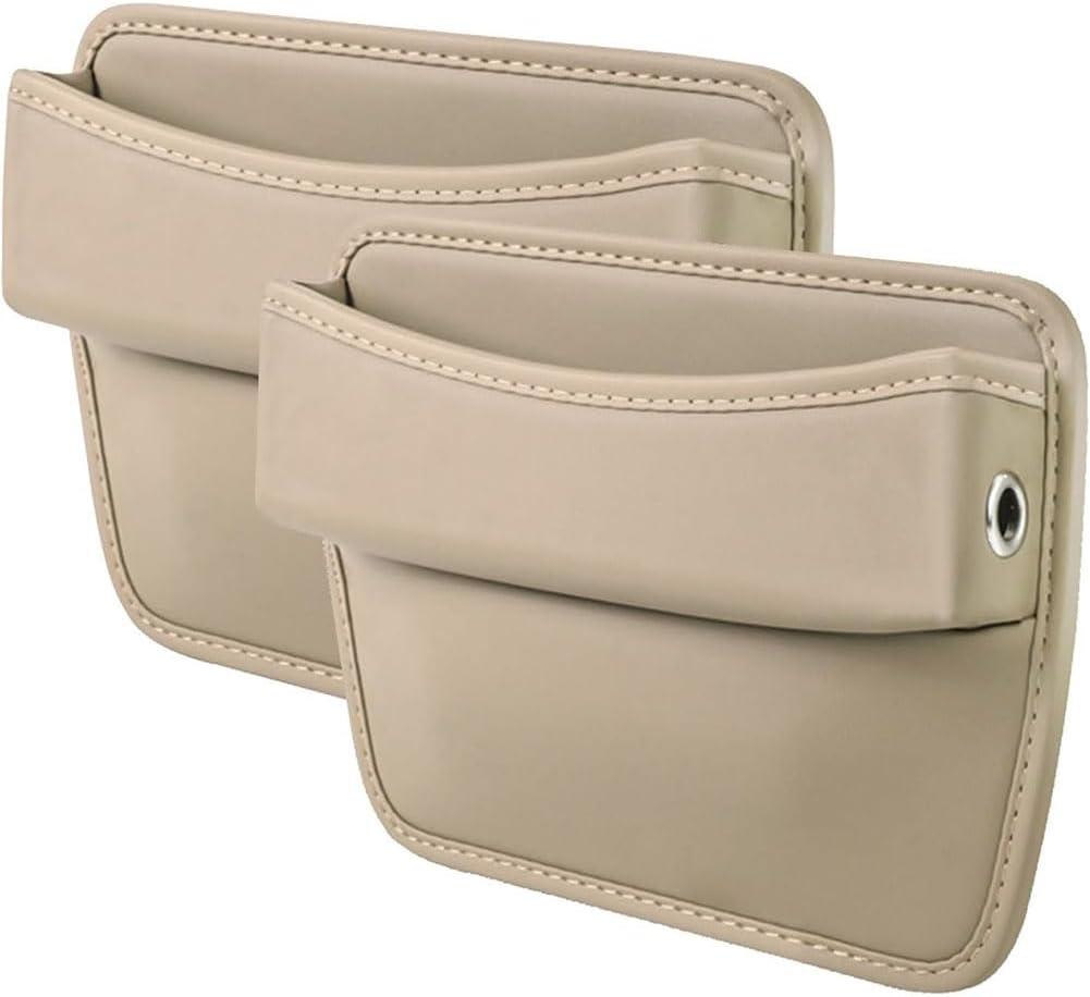 Car Seat Gap Filler Organizer for Mercedes Benz GLE C167 GLE 350 e 350 450 4MATIC 2020-2024, Leather Front Seats Storage Box Automotive Trays Bags Side Pocket Interior Accessories,D (normal)