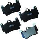 Bendix Premium SBM978 Semi-Metallic Rear Brake Pads for Audi Q7 2015-2007, Porsche Cayenne 2006-2003, Cayenne 2010-2008, Volkswagen Touareg 2010-2004