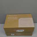 MÜELLERHOME Retro Toaster 2 Slice, 7 Browning Levels, 3 Functions (Reheat, Defrost, Cancel), Removable Crumb Tray, Under Base Cord Storage, White Toaster Kitchen Appliances