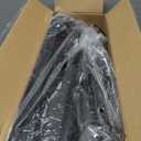 Dish Drying Rack for Kitchen Counter, 2-Tier Stainless Steel Dish Drainer with Drainboard & Utensil Holder, Large Capacity Metal Kitchen Dishes Drying Rack Plate Organizer for Bowls/Cups/Bottles (Black)