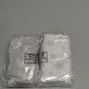 Bassinet Sheets Fit for Simmons Kids By The Bed City Sleeper Bassinet(Twins), Moses Basket and Hospital Bassinet, 100% Cotton, 2 Pack, Gray and White Print