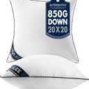 MIULEE 20x20 Pillow Inserts Set of 2 Throw Pillows 20 Inch Premium Down Alternative Pillow Inserts Decorative Pillow Stuffer for Sofa, Couch (20x20 inch, Set of 2)