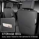 Faux Leather Custom Car Seat Covers Fit for 07-22 Jeep Wrangler JK/JL 2/4 Doors 4XE Sahara Unlimited Sport Snuggly Gladiator (07-22 Full Set Grey, (2 door))