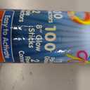 PartySticks Ultra Bright Bulk Party Supplies - Glow in The Dark Glow Sticks with Eye Glasses, Bracelets, and Connectors - Light Up Halloween 4th of July Party Favors 100 Packs