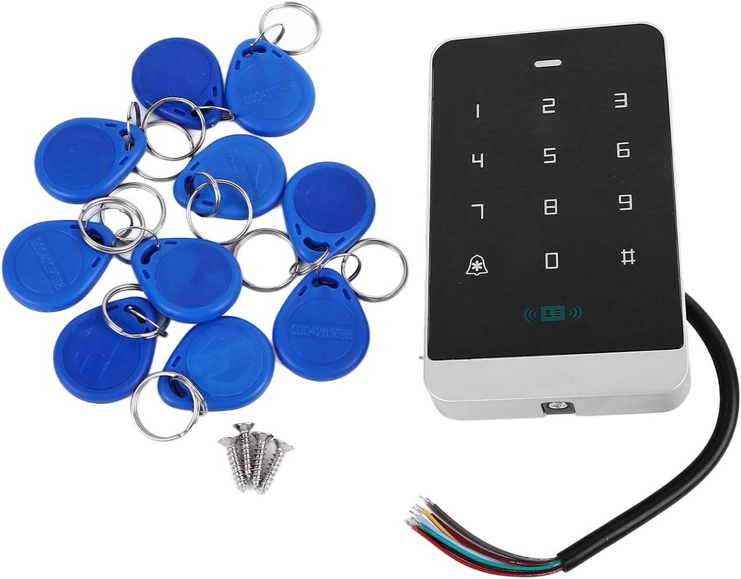 Weatherproof NFC Password Keypad Efficient Door Access Control Keypad Dependable Electronic Key Carefree Entry System for Outdoor Security