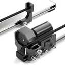 Electric Arrow Saw, Carbon Arrow Cutter with 2x Resin Saw Blade, Adjustable 4.3-32 Archery Arrow Cutting Saw Tool with Precision Scale, Dust Cover, Aluminum Alloy Arrow Saw