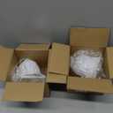 2pcs Urn Planter Flowerpot Flower Stand for Wedding Flower Pots Indoor Front Door Decorations Pots for Plants Tall Planter Outdoor Vase White, 6.7X5.5X5.5in