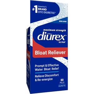 Diurex Ultra Water Weight Loss Formula Water Pills, 80 Count, Exp Date: 07/2027 Diurex Ultra Water Weight Loss Formula Water Pills, 80 Count, Exp Date: 07/2027