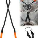 Sunluway 1489-26" Internal Retaining Ring Pliers, Large Snap Ring Pliers with Straight Tips for GM 5L40, 5L50, 6L50, 6L80 and 6L90 Transmissions, Heavy-duty Snap Ring Removal Pliers