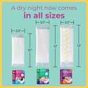 Sposie Booster Pads, Stop Overnight Diaper Leaks, Fits sizes Newborn 1 2 3, No Adhesive for Sensitive Skin, 32 ct