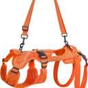 OneTigris Dog Lift Harness for Small Dogs XS, Dog Sling Carrier for Small Dogs, Full Body Lift Vest with Reflective Straps, Support Harness for Back Legs (Orange, XX-Small)