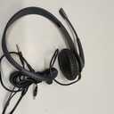 Cyber Acoustics Mono Headset, headphone with microphone, great for K12 School Classroom and Education (AC-104),Gray