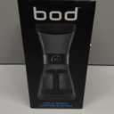 BOD Cold Brew Coffee System by BodyBrew - 24oz Shatter-proof & Spillproof Design - BPA Free - Stainless Steel Filter - Dishwasher Safe - Sky
